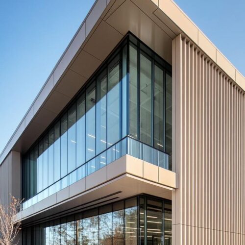 Glass Facade Cladding 1