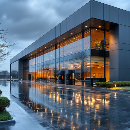 Glass Facade Cladding 3